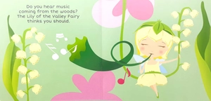 book and concentration game: flower fairies