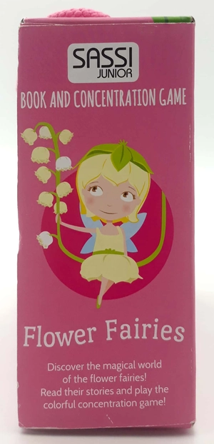 book and concentration game: flower fairies