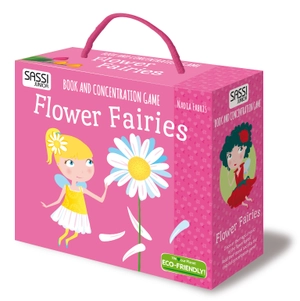 book and concentration game: flower fairies