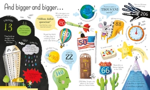 book and jigsaw: numbers