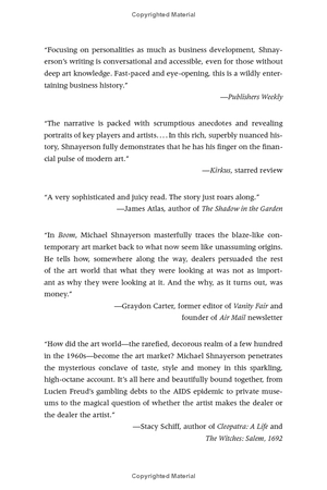 boom: mad money, mega dealers, and the rise of contemporary art