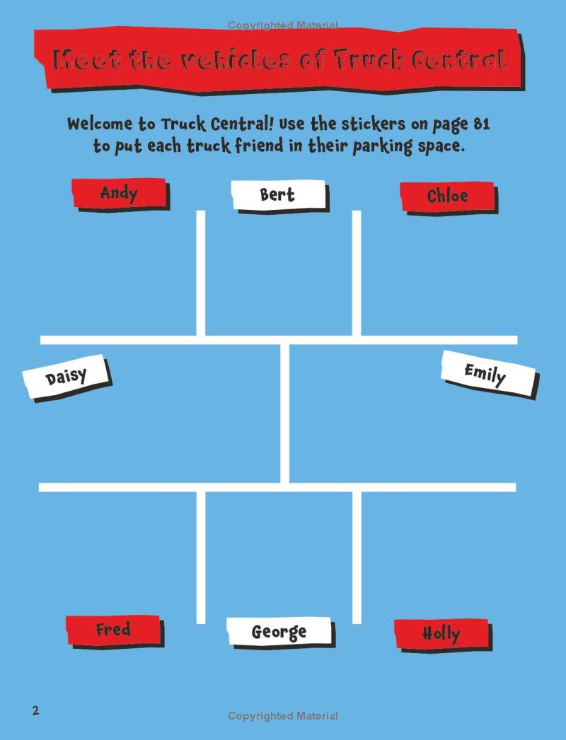 Boredom Busters - Things That Go Sticker Activity