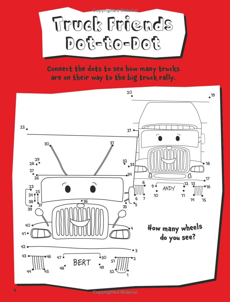 Boredom Busters - Things That Go Sticker Activity