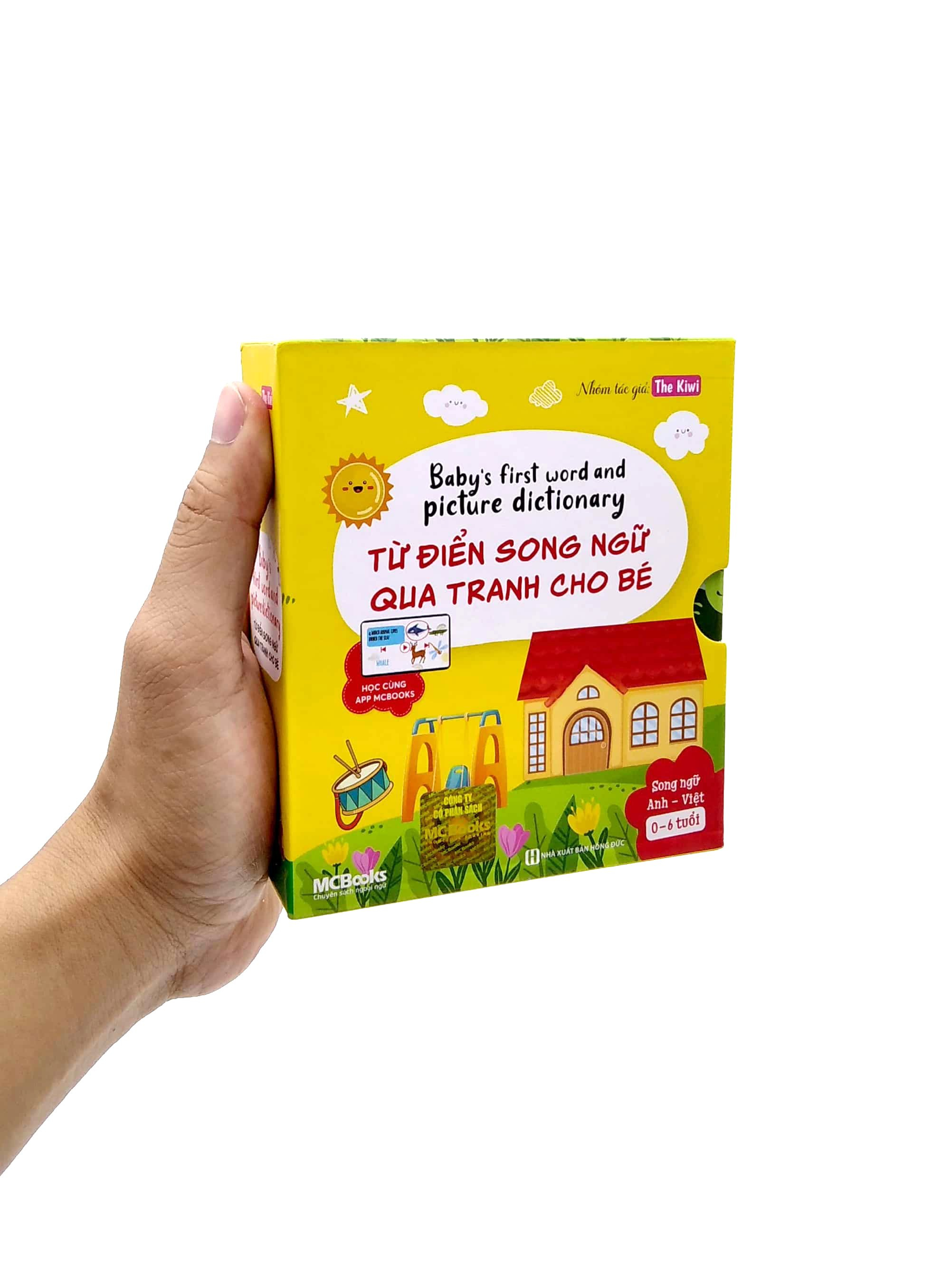 box set babyℹs first word and picture dictionary - từ điển song ngữ qua tranh cho bé (6 cuốn)