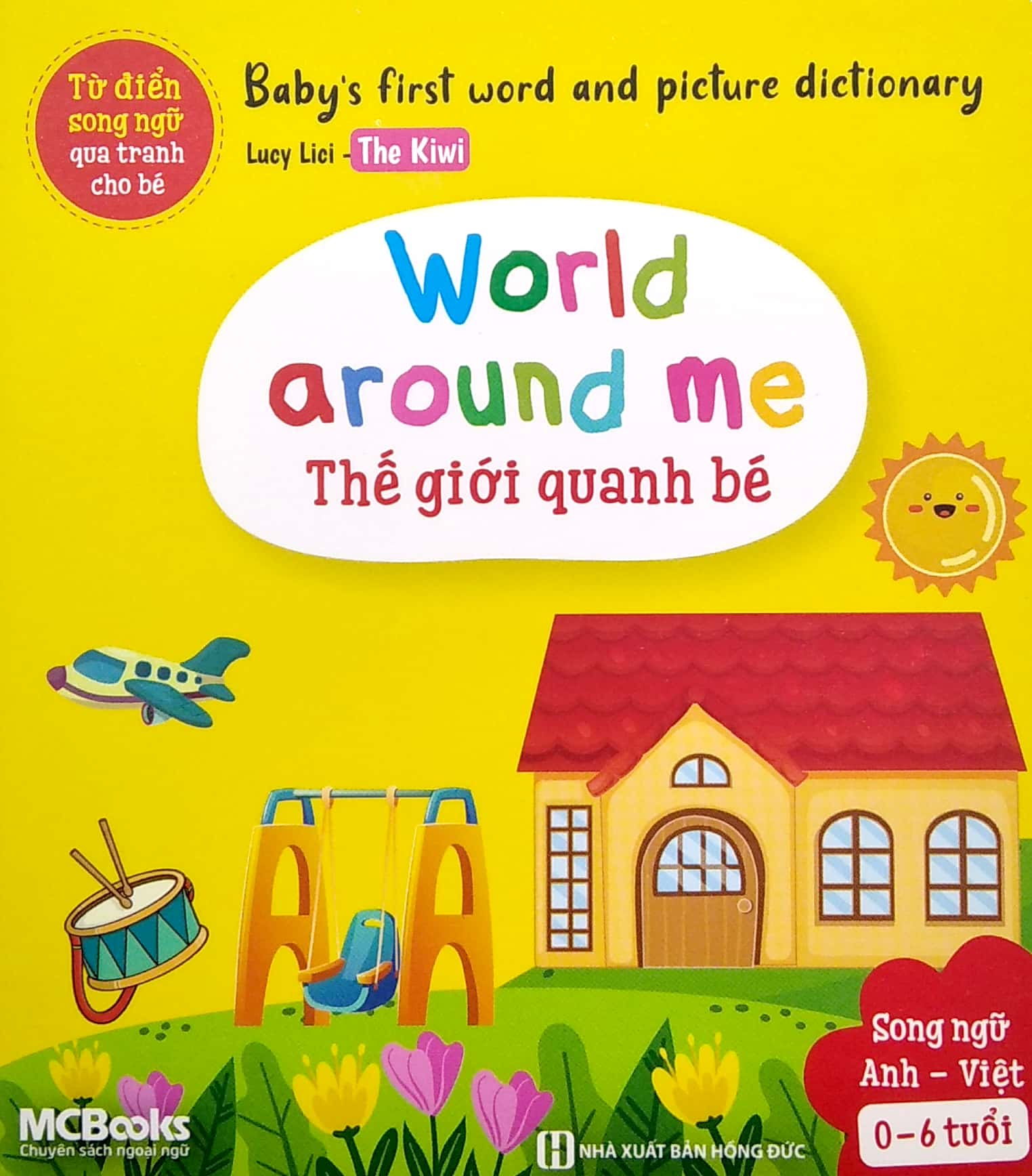 box set babyℹs first word and picture dictionary - từ điển song ngữ qua tranh cho bé (6 cuốn)