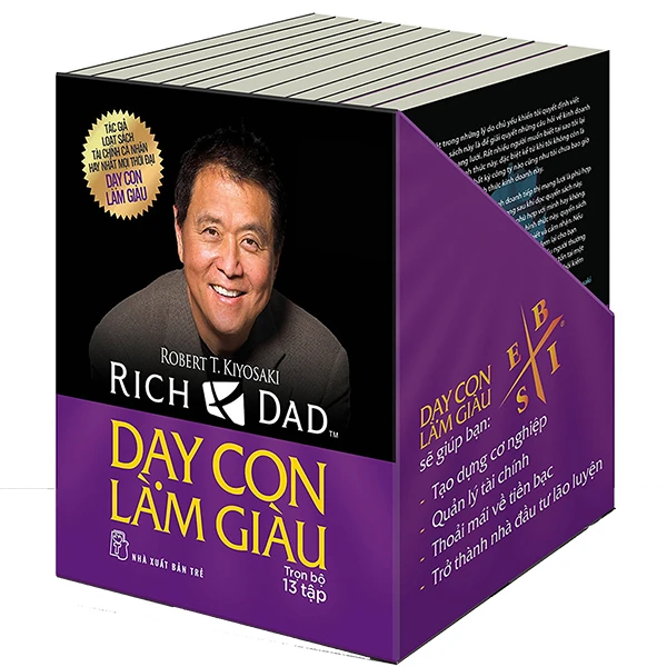 box set dạy con làm giàu - trọn bộ 13 cuốn (tái bản 2022)