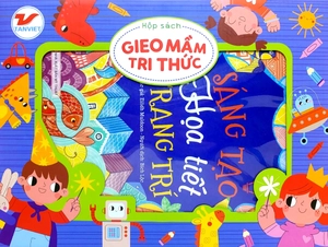 box set gieo mầm tri thức 15: nét vẽ diệu kỳ - phát triển eq-iq (bộ 4 cuốn)