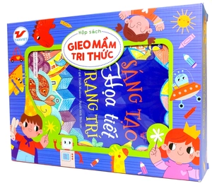 box set gieo mầm tri thức 15: nét vẽ diệu kỳ - phát triển eq-iq (bộ 4 cuốn)