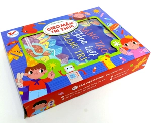 box set gieo mầm tri thức 15: nét vẽ diệu kỳ - phát triển eq-iq (bộ 4 cuốn)