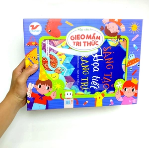 box set gieo mầm tri thức 15: nét vẽ diệu kỳ - phát triển eq-iq (bộ 4 cuốn)
