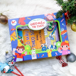 box set gieo mầm tri thức 15: nét vẽ diệu kỳ - phát triển eq-iq (bộ 4 cuốn)