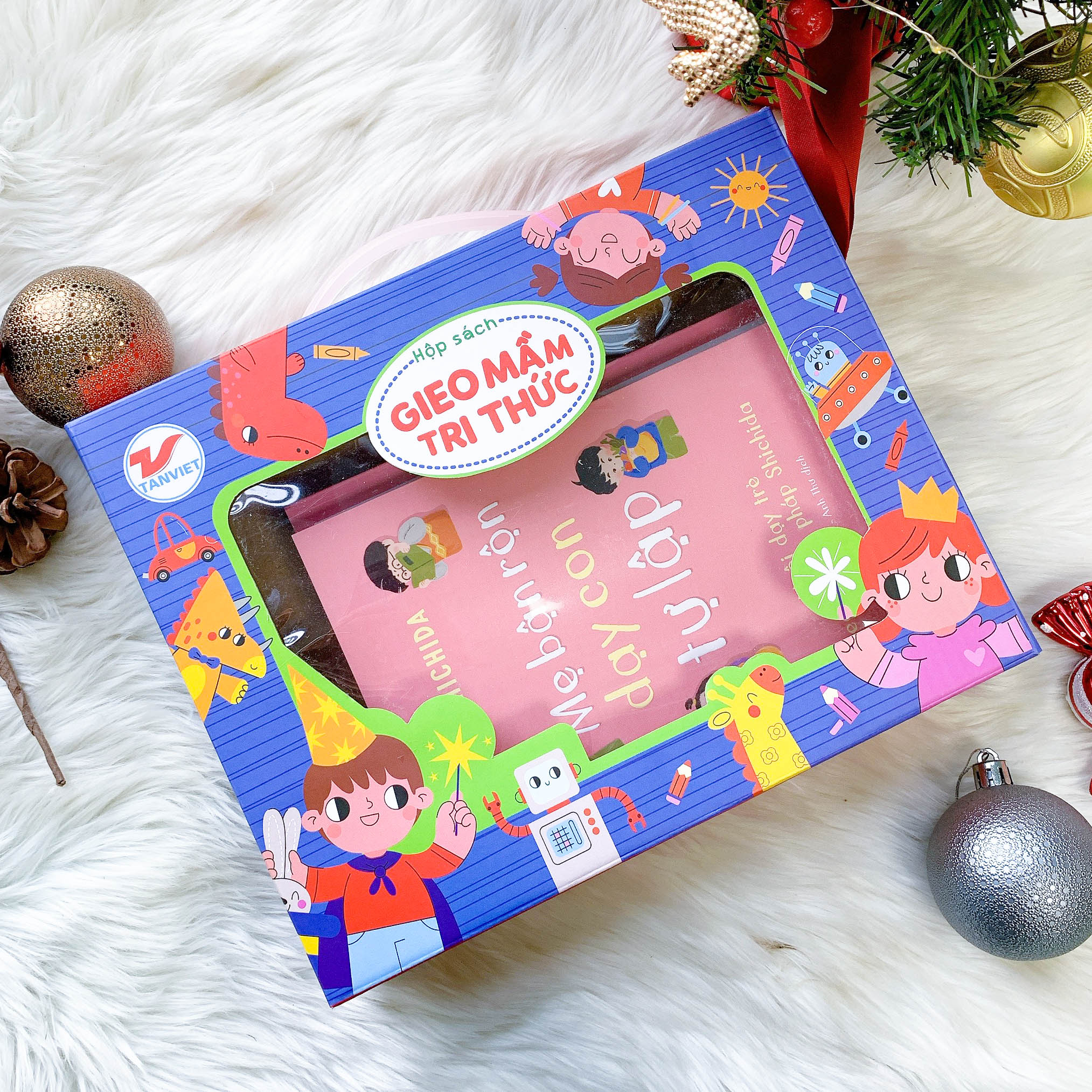 box set gieo mầm tri thức 6: nuôi dạy con kiểu nhật (bộ 3 cuốn)