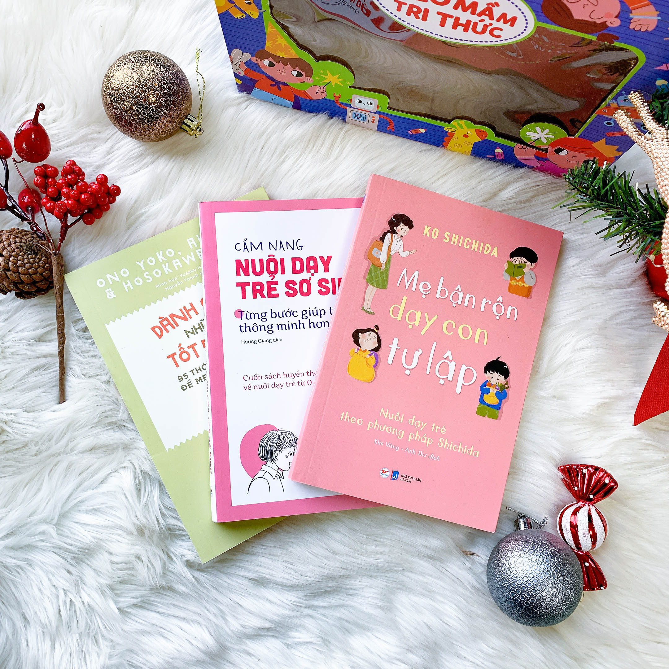 box set gieo mầm tri thức 6: nuôi dạy con kiểu nhật (bộ 3 cuốn)