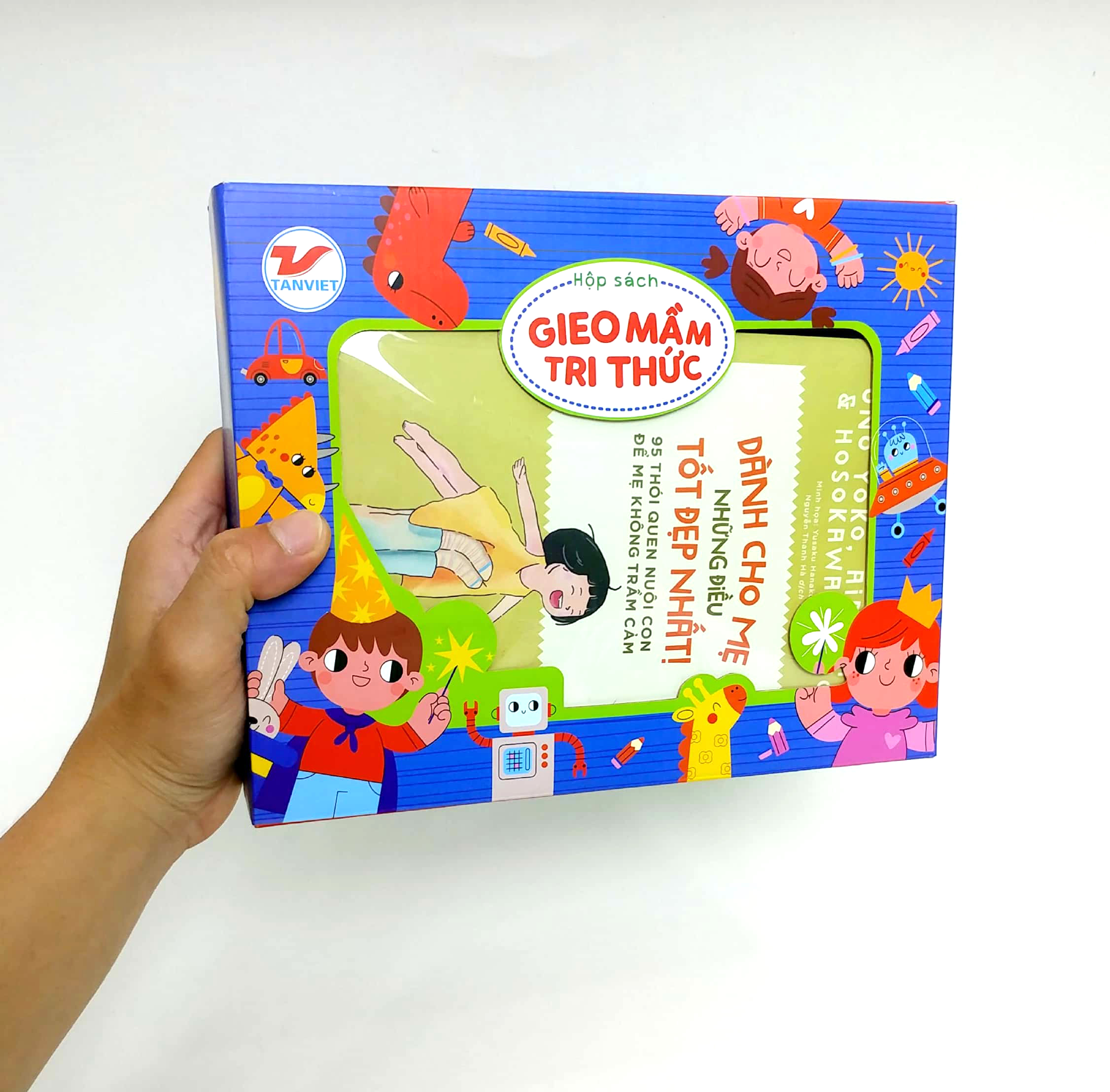 box set gieo mầm tri thức 6: nuôi dạy con kiểu nhật (bộ 3 cuốn)