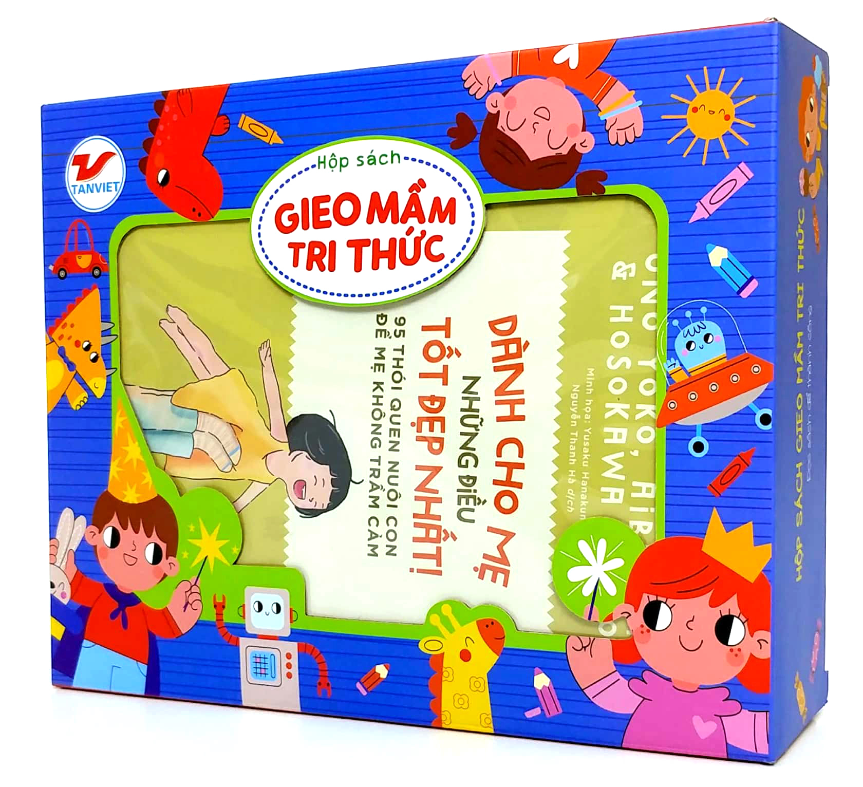 box set gieo mầm tri thức 6: nuôi dạy con kiểu nhật (bộ 3 cuốn)