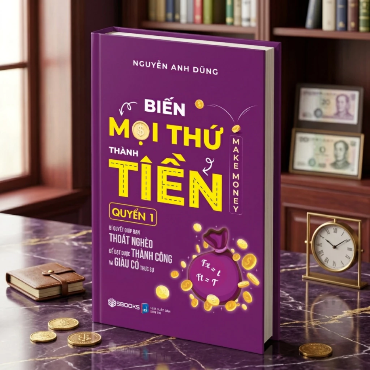 Boxset Biến Mọi Thứ Thành Tiền (Hộp 4 Quyển)
