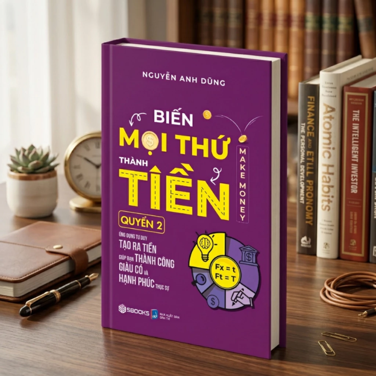 Boxset Biến Mọi Thứ Thành Tiền (Hộp 4 Quyển)