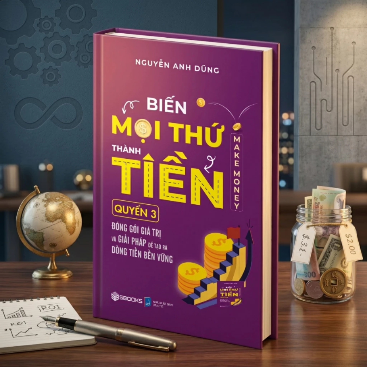 Boxset Biến Mọi Thứ Thành Tiền (Hộp 4 Quyển)