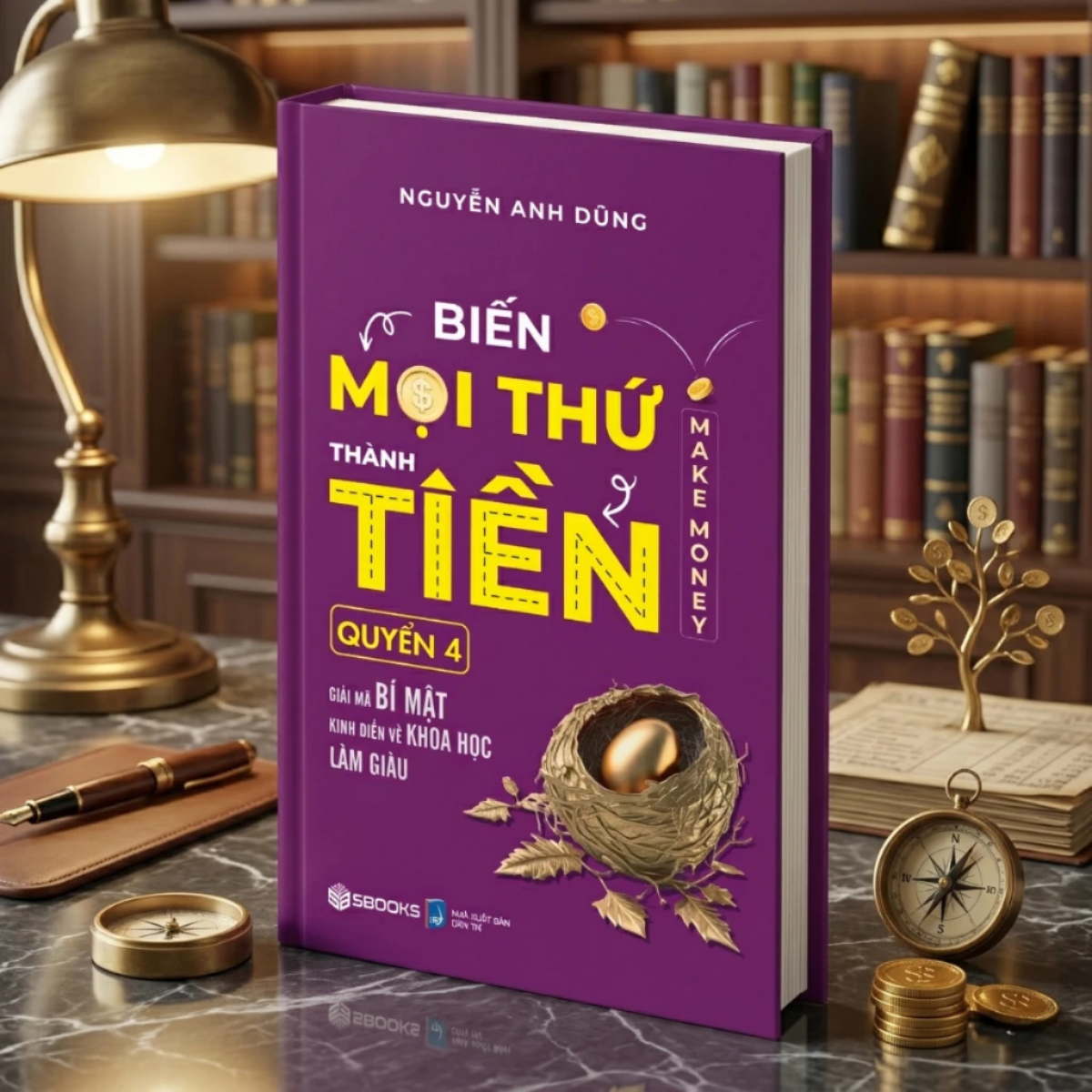 Boxset Biến Mọi Thứ Thành Tiền (Hộp 4 Quyển)