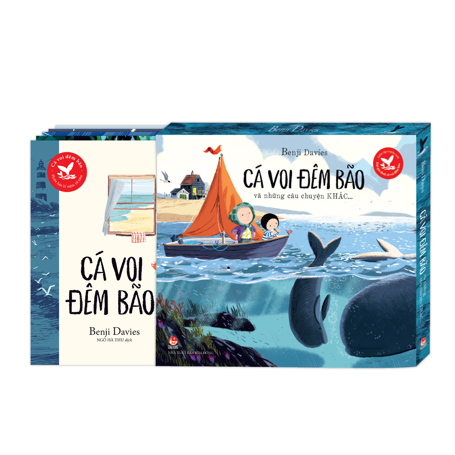 boxset cá voi đêm bão và những câu chuyện khác (bộ 5 cuốn) (tái bản 2025)