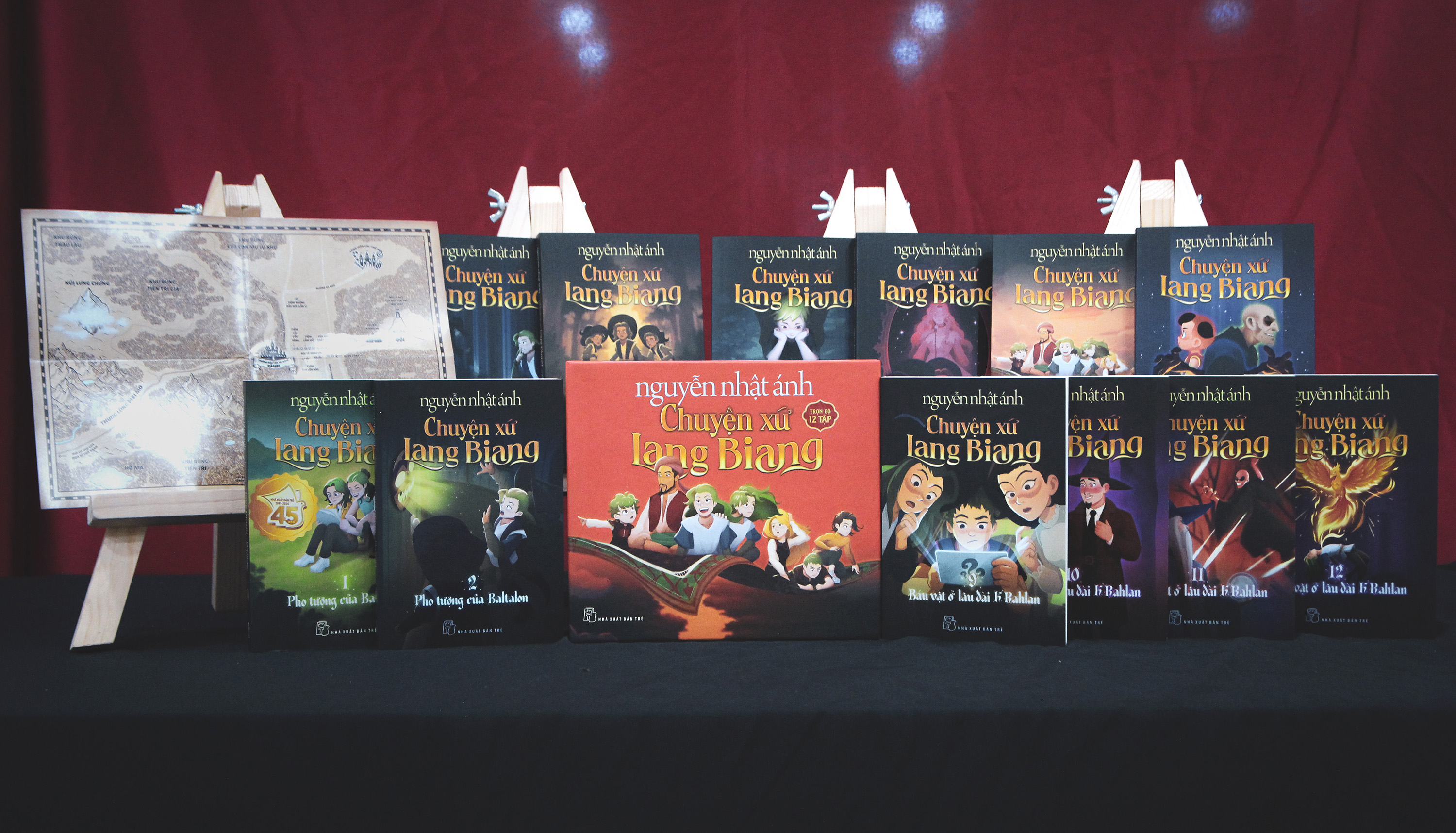 Boxset Chuyện Xứ Lang Biang - Khổ Bỏ Túi (Hộp 12 Cuốn) - Tặng Kèm Bản Đồ