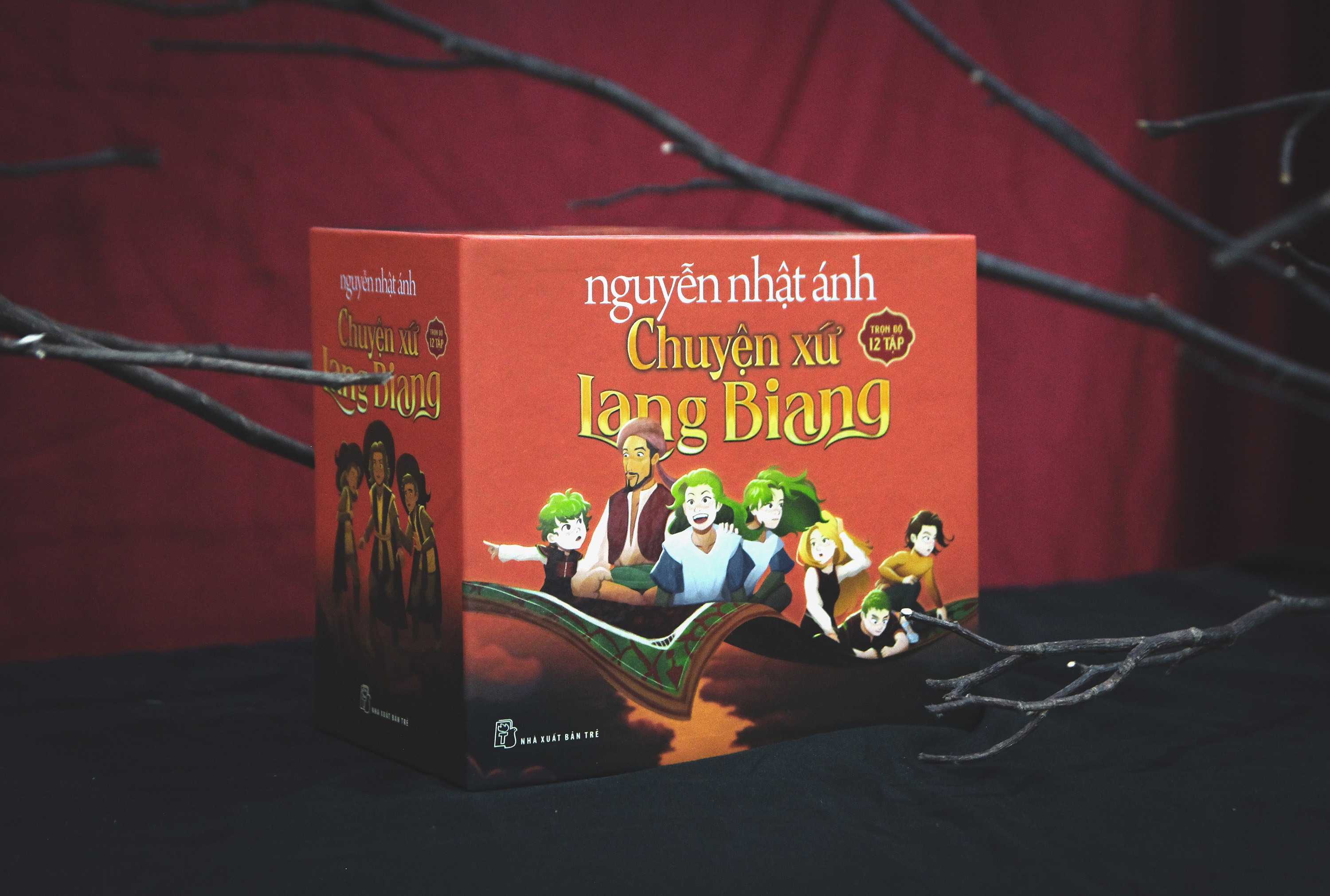 Boxset Chuyện Xứ Lang Biang - Khổ Bỏ Túi (Hộp 12 Cuốn) - Tặng Kèm Bản Đồ