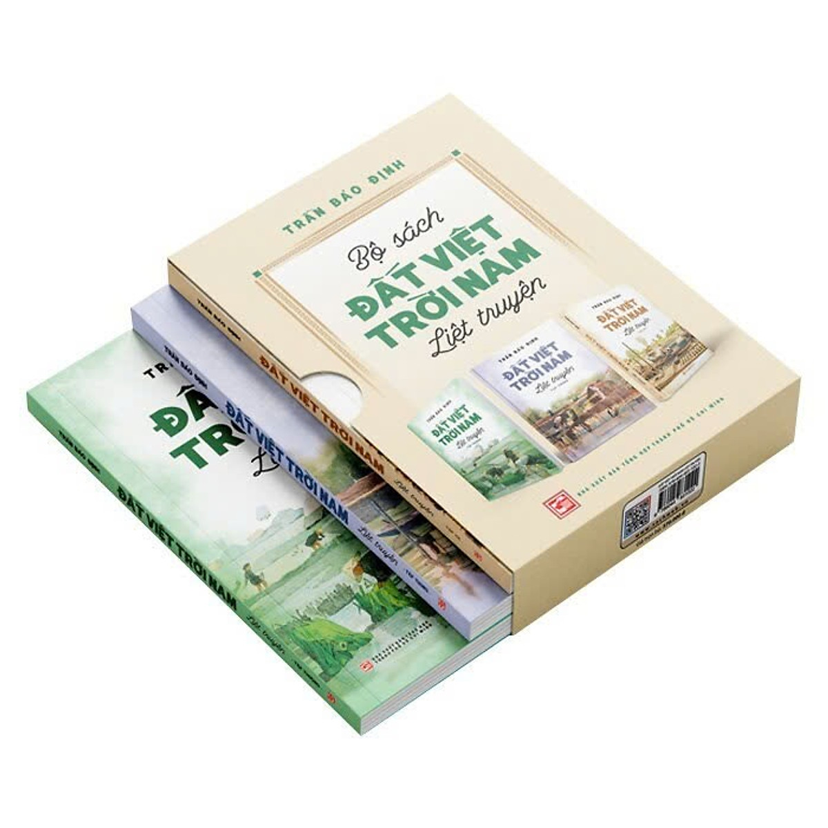boxset đất việt trời nam liệt truyện (hộp 3 cuốn)