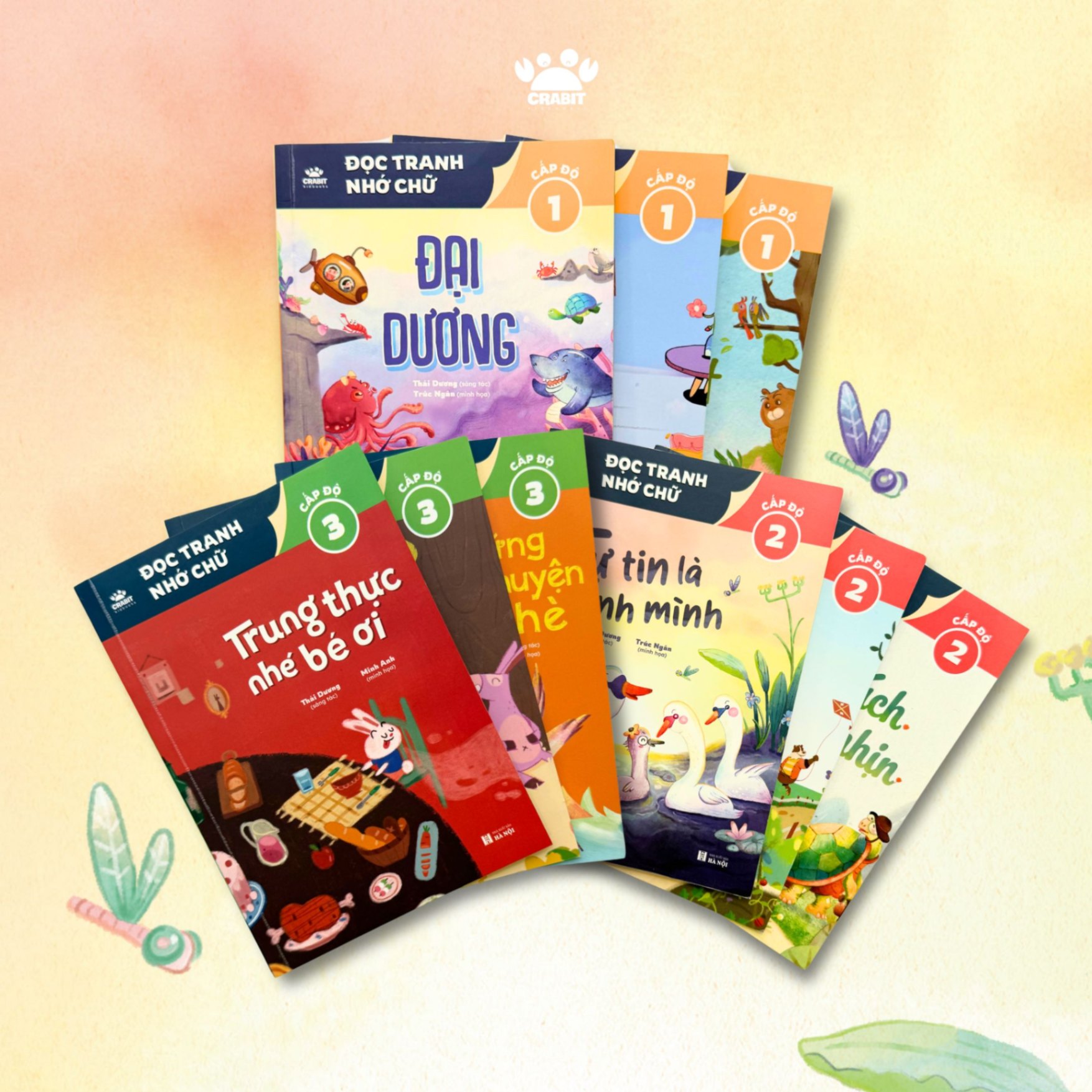 Boxset Doc Tranh Nho Chu - Be Vui Hoc Doc (Bo 9 Cuon)