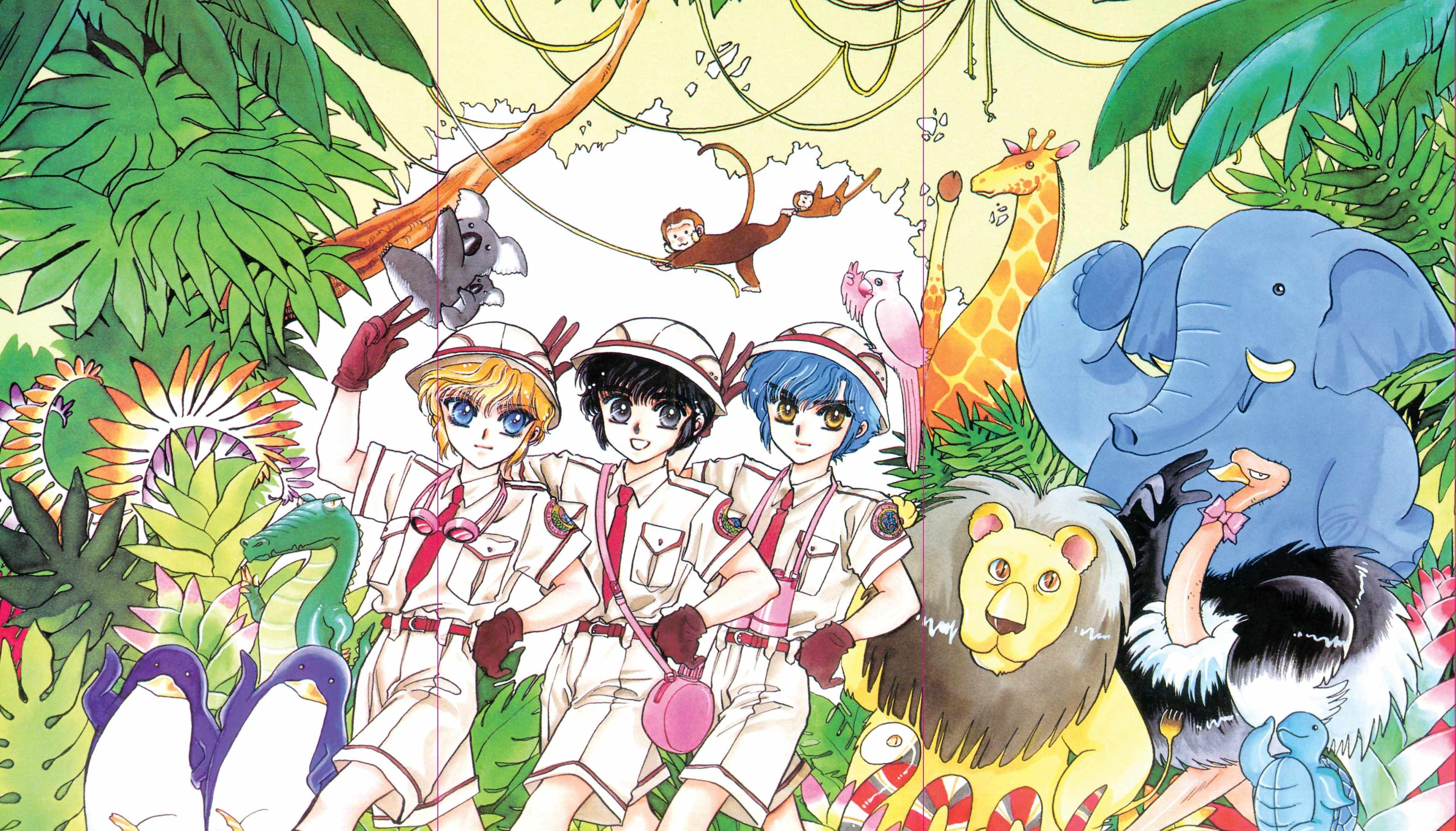 boxset đội thám tử học viện clamp (bộ 3 tập) - tặng kèm poster kẹp mỗi tập