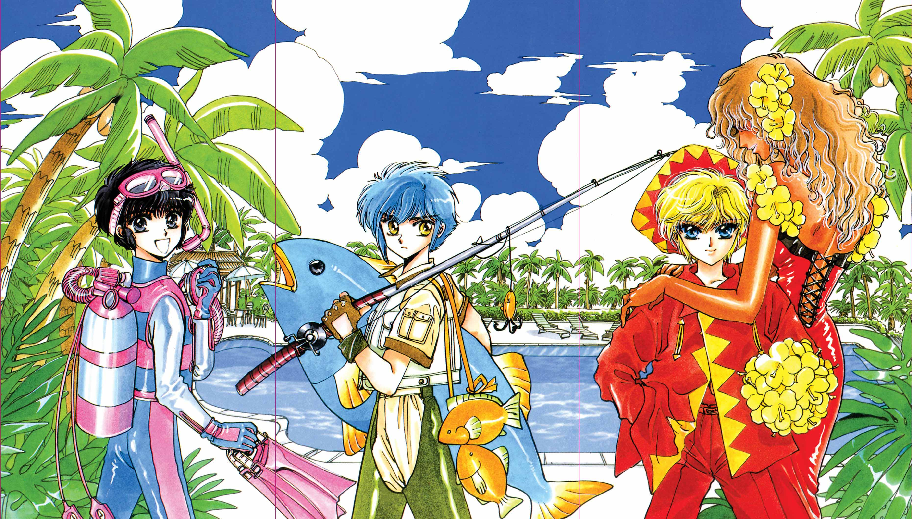 boxset đội thám tử học viện clamp (bộ 3 tập) - tặng kèm poster kẹp mỗi tập