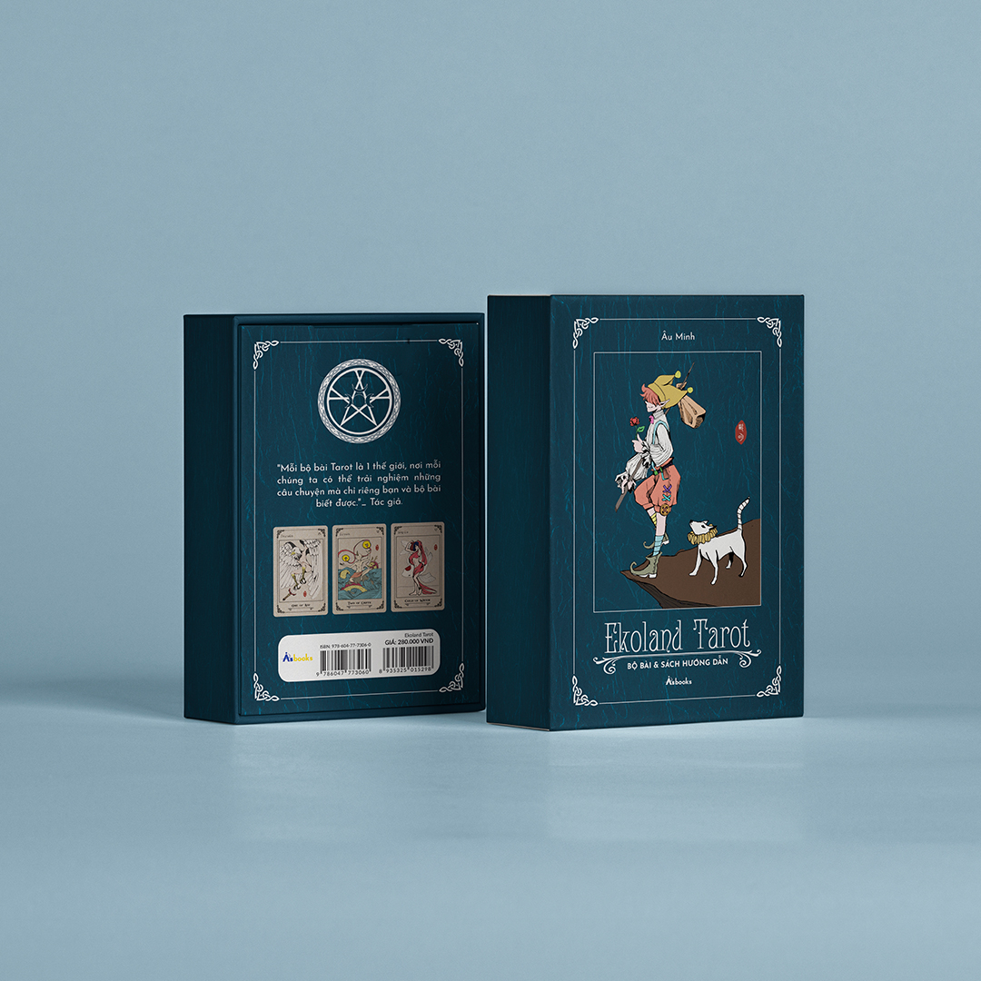 boxset ekoland tarot (bộ bài + sách hướng dẫn)