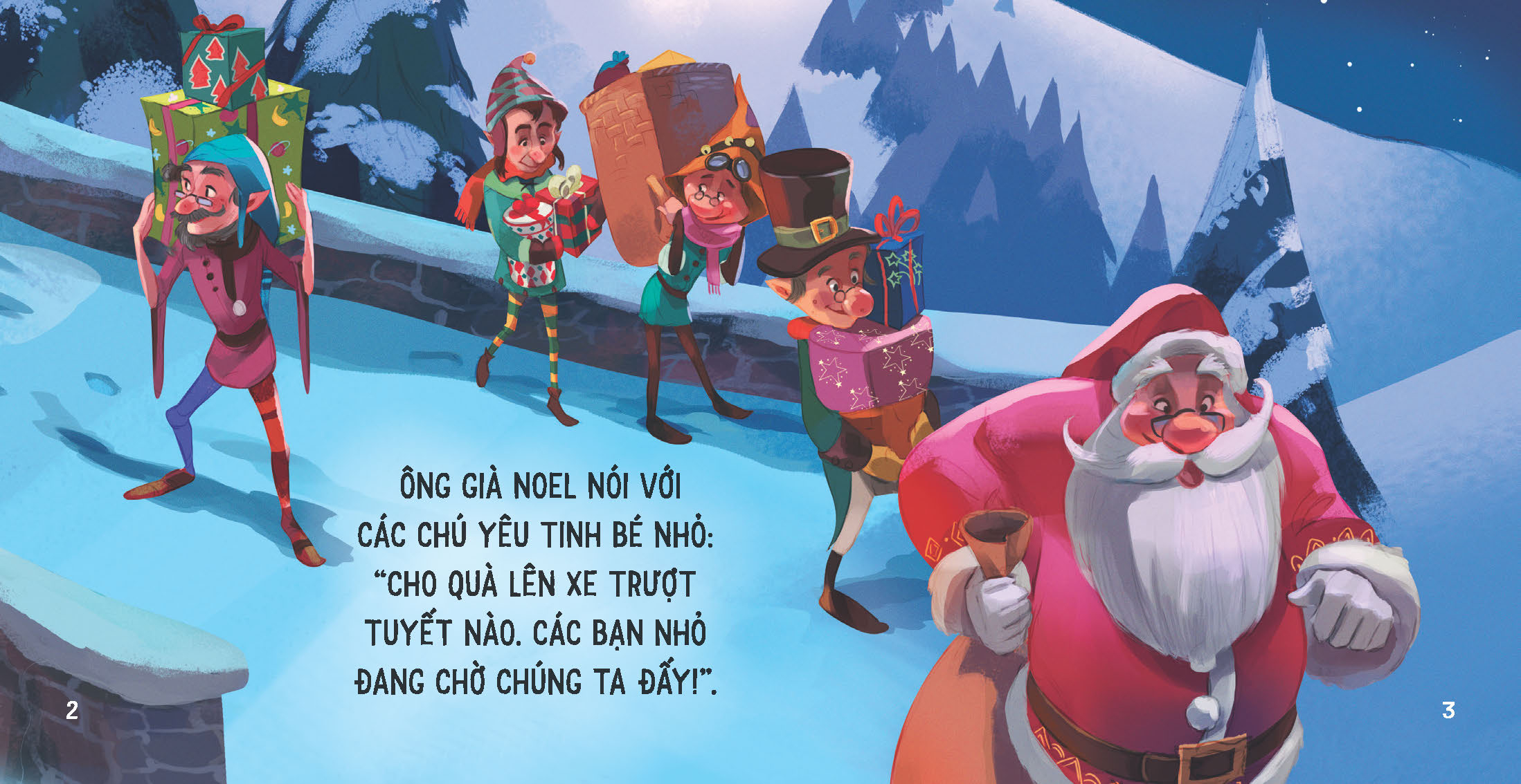 Boxset Giang Sinh An Lanh (Hop 4 Cuon) - Hop Mau Xanh