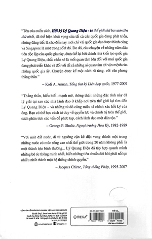 boxset hồi ký lý quang diệu 1923 -2015 (bộ 2 cuốn) (tái bản 2023)