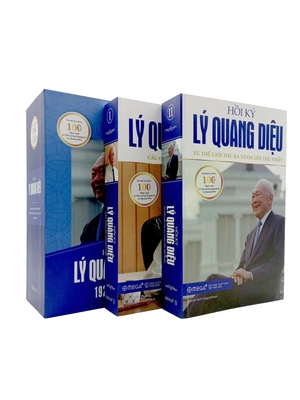 boxset hồi ký lý quang diệu 1923 -2015 (bộ 2 cuốn) (tái bản 2023)