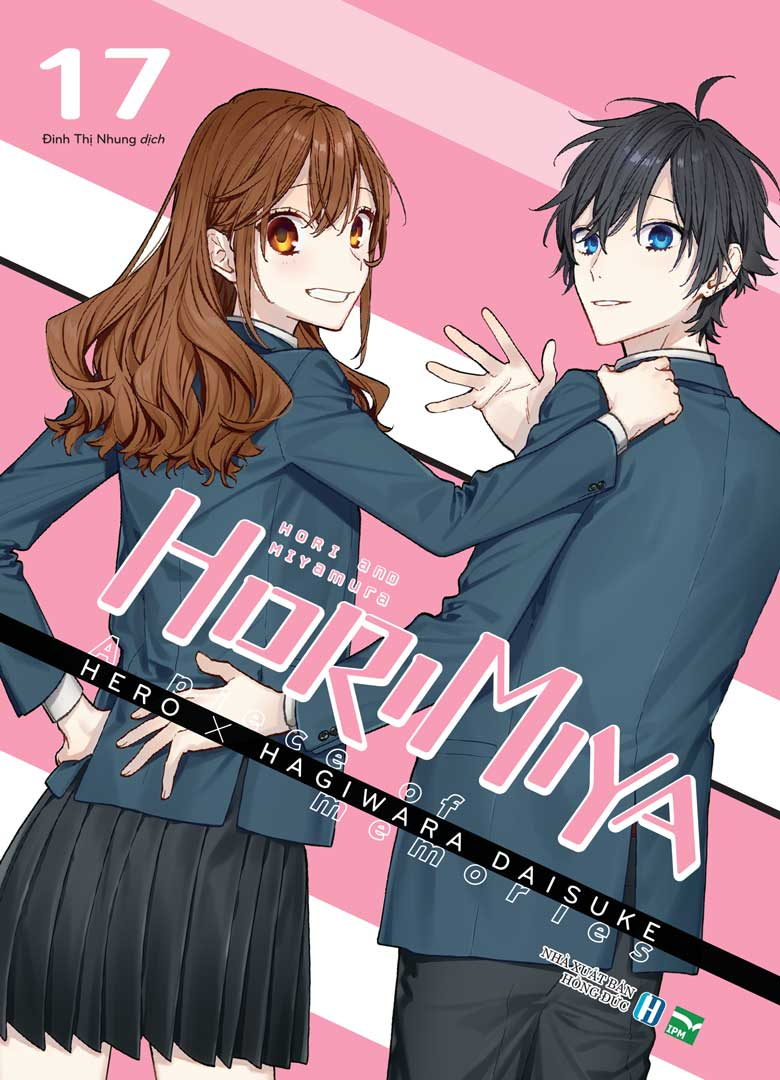 boxset horimiya - tập 17 + tập 10.5 (bộ 2 cuốn) - bản sưu tầm - tặng kèm box + bìa 2 mặt horimiya - tập 17 + card ngọc trai + clear file + tapestry a1