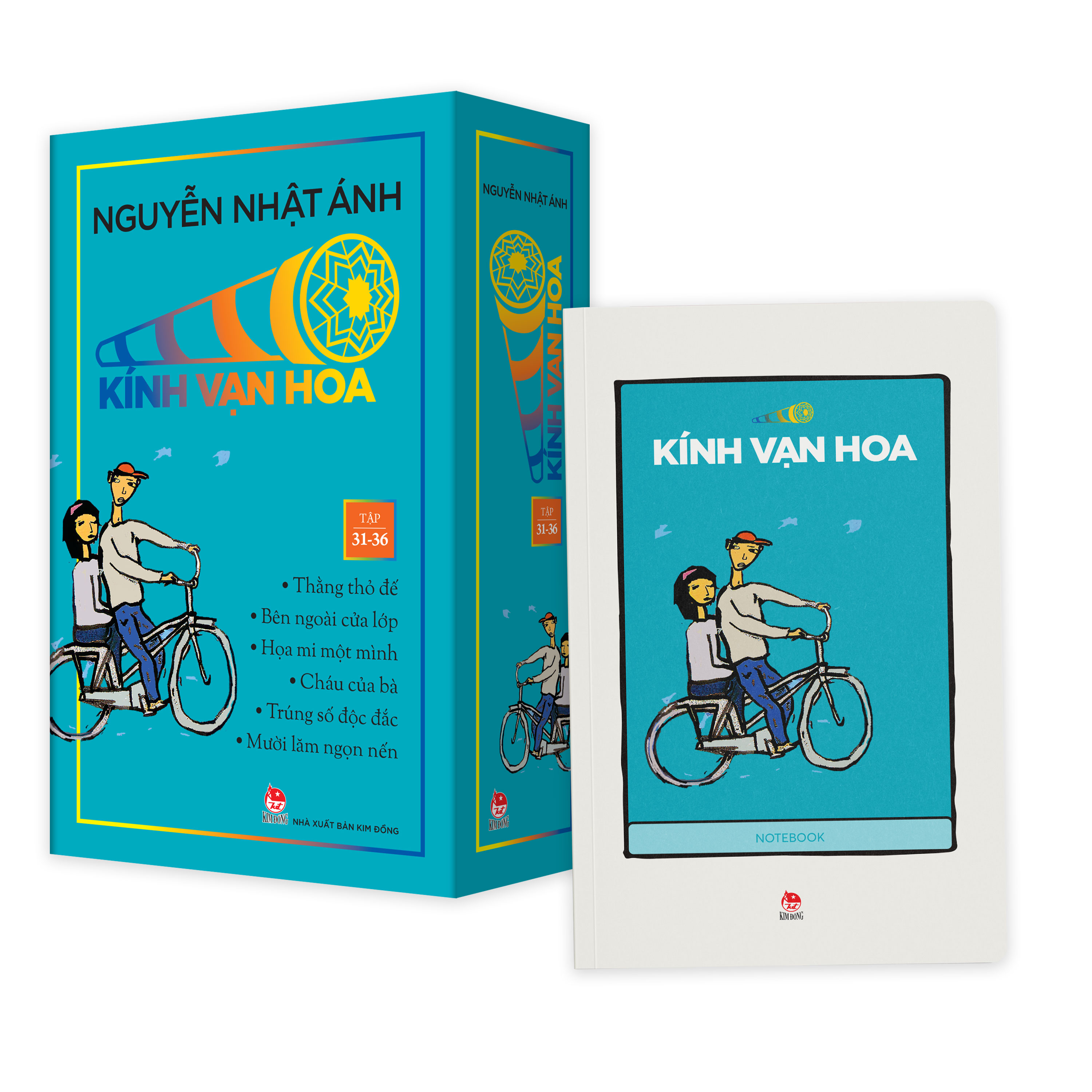 Boxset Kính Vạn Hoa - Bộ Kỉ Niệm 30 Năm: Tập 31 - 36 (Hộp 6 Tập) - Tặng Kèm Sổ Tay Kính Vạn Hoa