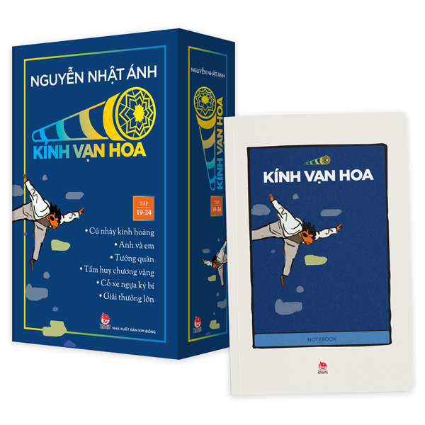 Boxset Kính Vạn Hoa - Bộ Kỉ Niệm 30 Năm: Tập 37 - 42 (Hộp 6 Tập) - Tặng Kèm Sổ Tay Kính Vạn Hoa