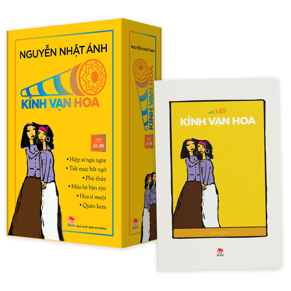 Boxset Kính Vạn Hoa - Bộ Kỉ Niệm 30 Năm: Tập 37 - 42 (Hộp 6 Tập) - Tặng Kèm Sổ Tay Kính Vạn Hoa