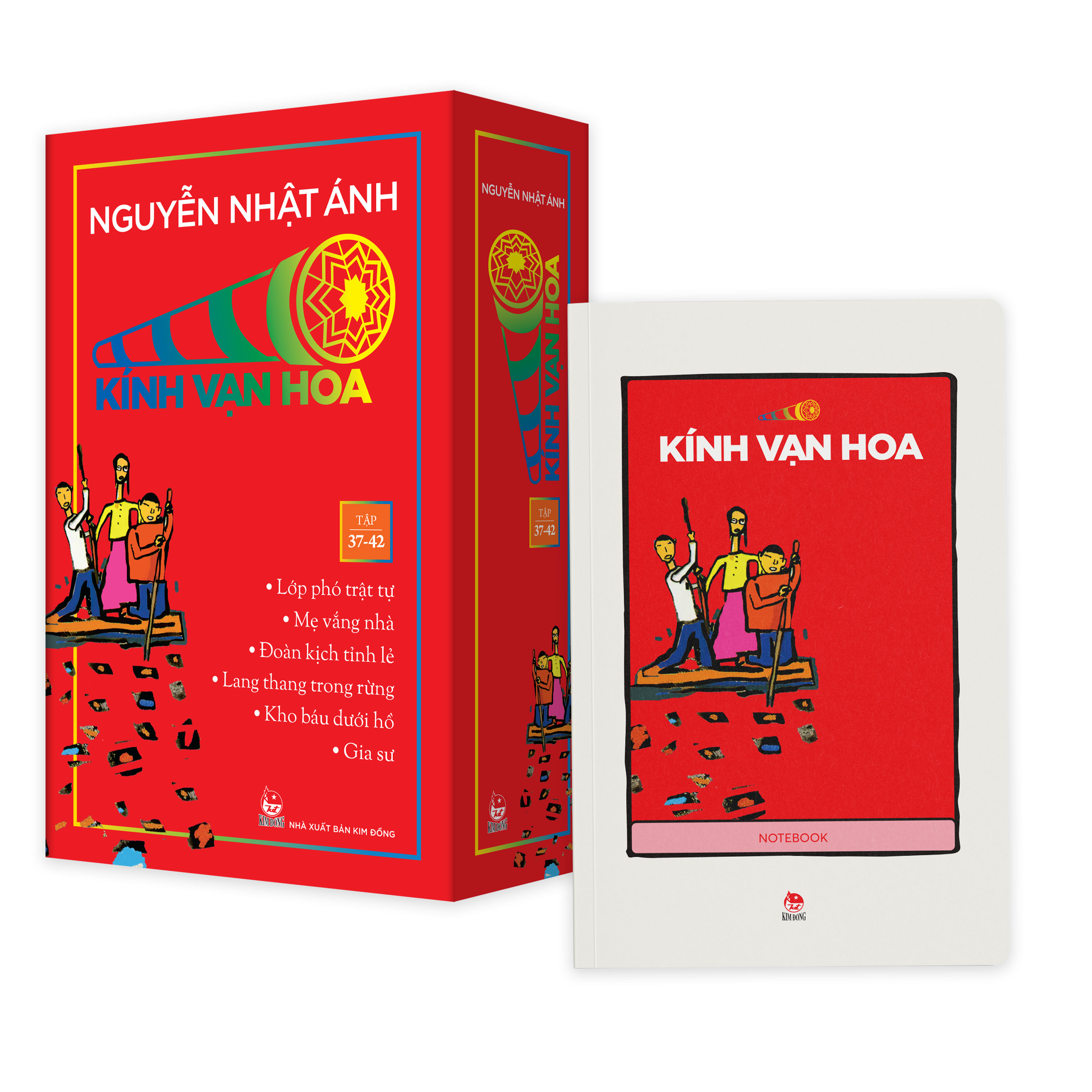 Boxset Kính Vạn Hoa - Bộ Kỉ Niệm 30 Năm: Tập 37 - 42 (Hộp 6 Tập) - Tặng Kèm Sổ Tay Kính Vạn Hoa