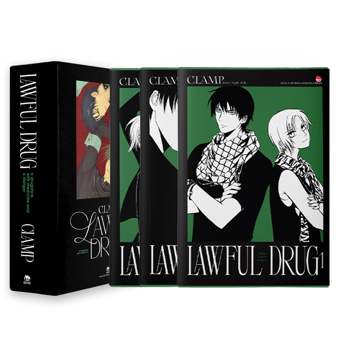 boxset lawful drug - clamp (bộ 3 tập)