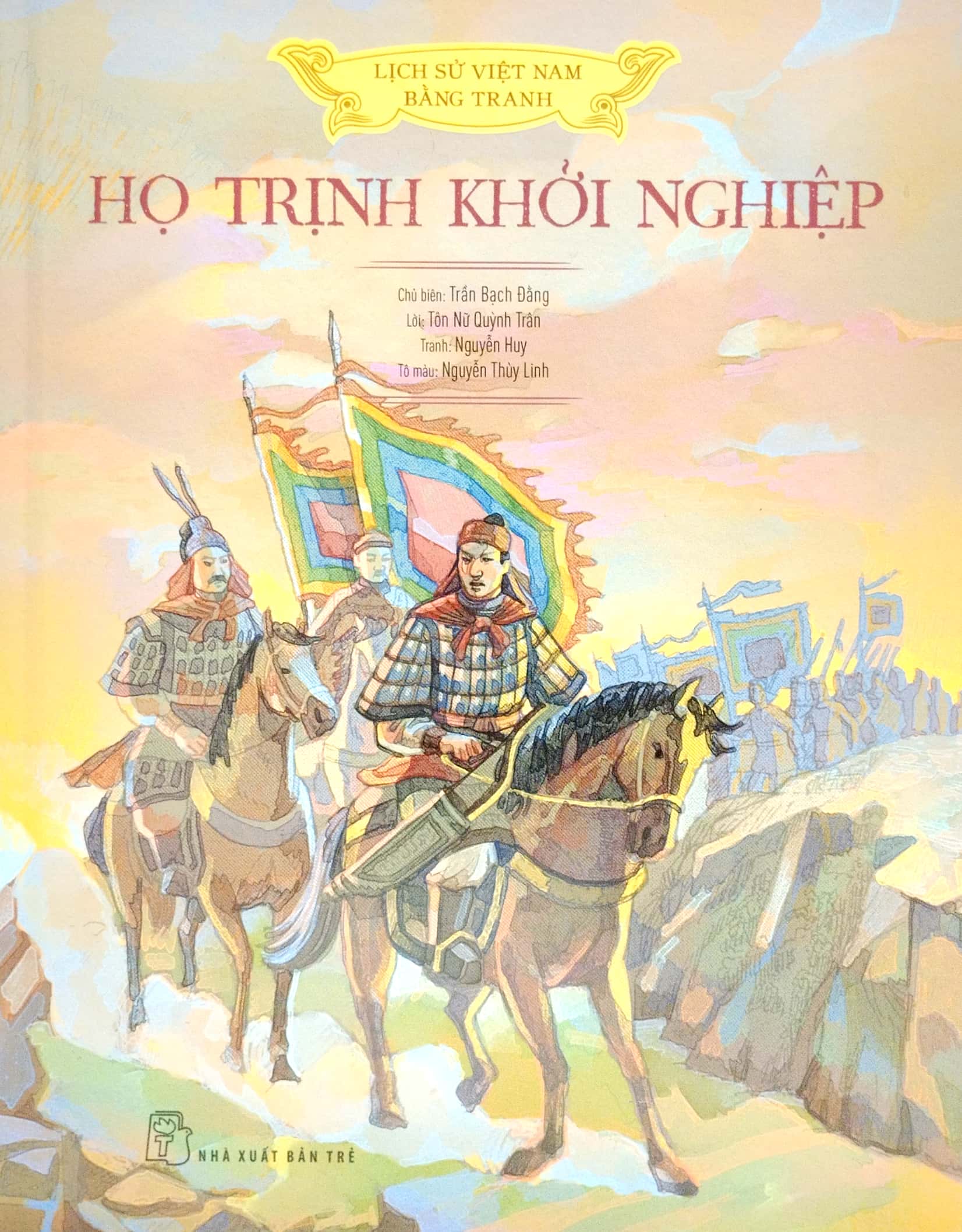 boxset lịch sử việt nam bằng tranh - bản màu - bìa cứng (hộp 8 cuốn)