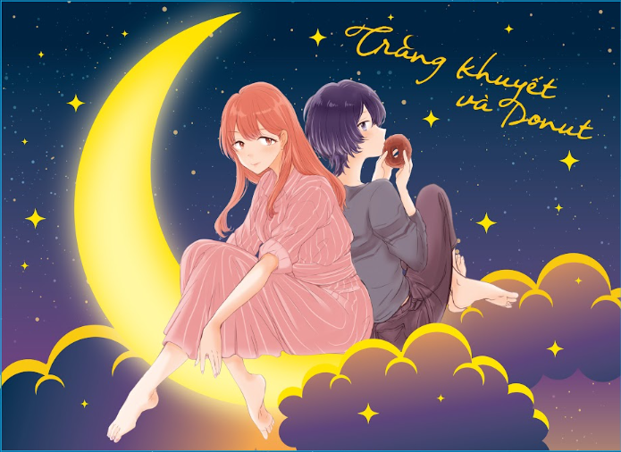 Boxset Manga - Trang Khuyet Va Donut: Tap 1 - 4 (Hop 4 Tap)