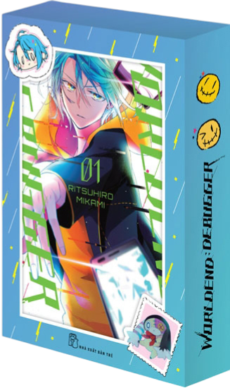 Boxset Manga - Worldend - Debugger: Tập 1 - 3 (Hộp 3 Tập)  - Tặng Kèm Set 3 Card