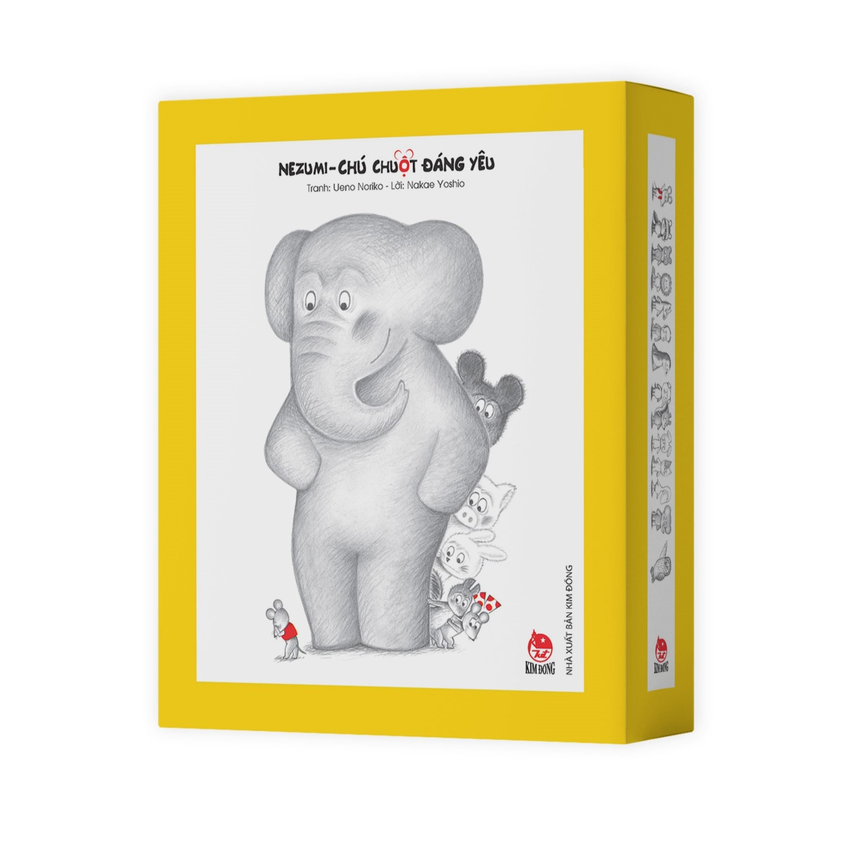 boxset nezumi chú chuột đáng yêu (hộp 10 cuốn)