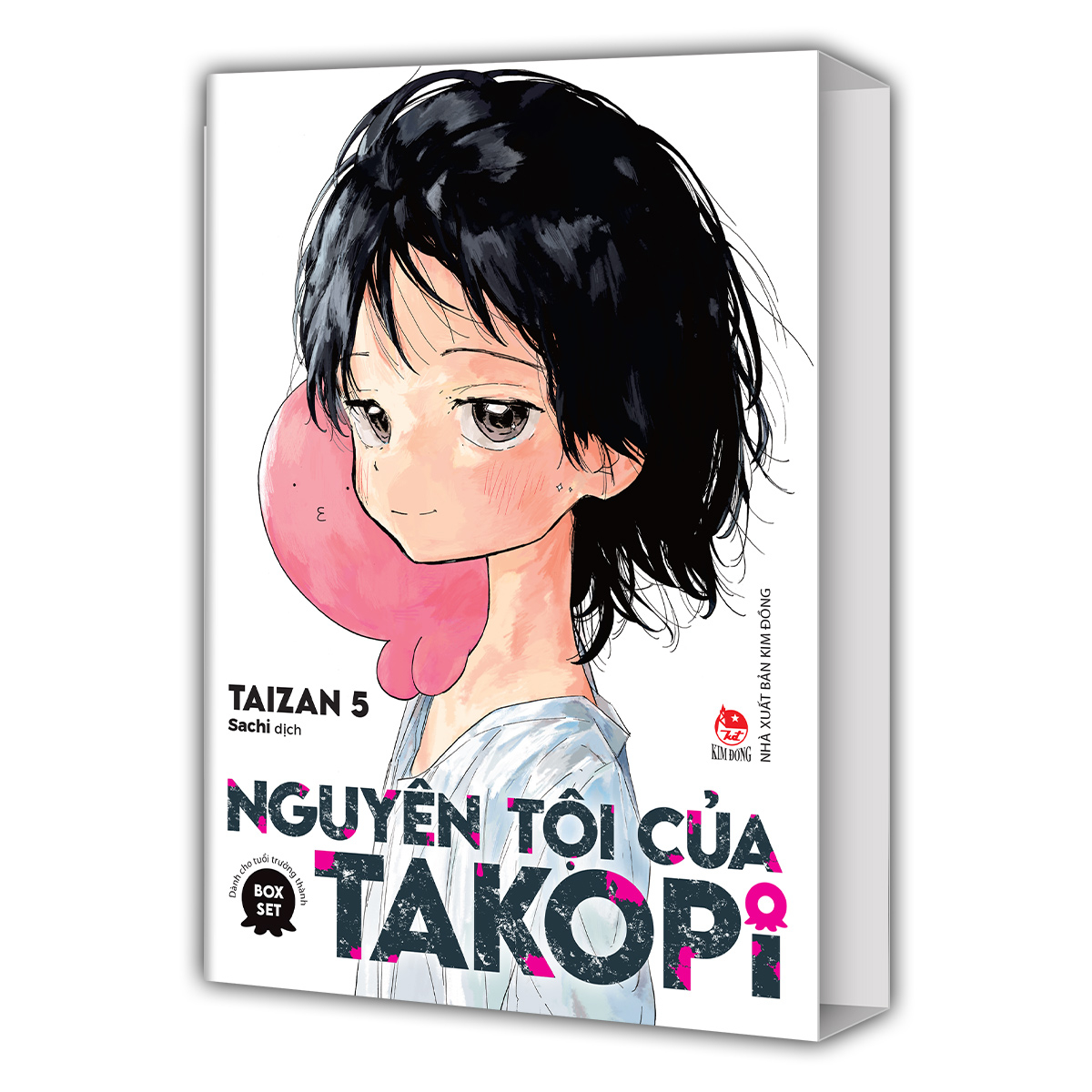 Boxset Nguyen Toi Cua Takopi - Tap 1 + Tap 2 (Hop 2 Tap) - Tang Kem Standee Giay Boi