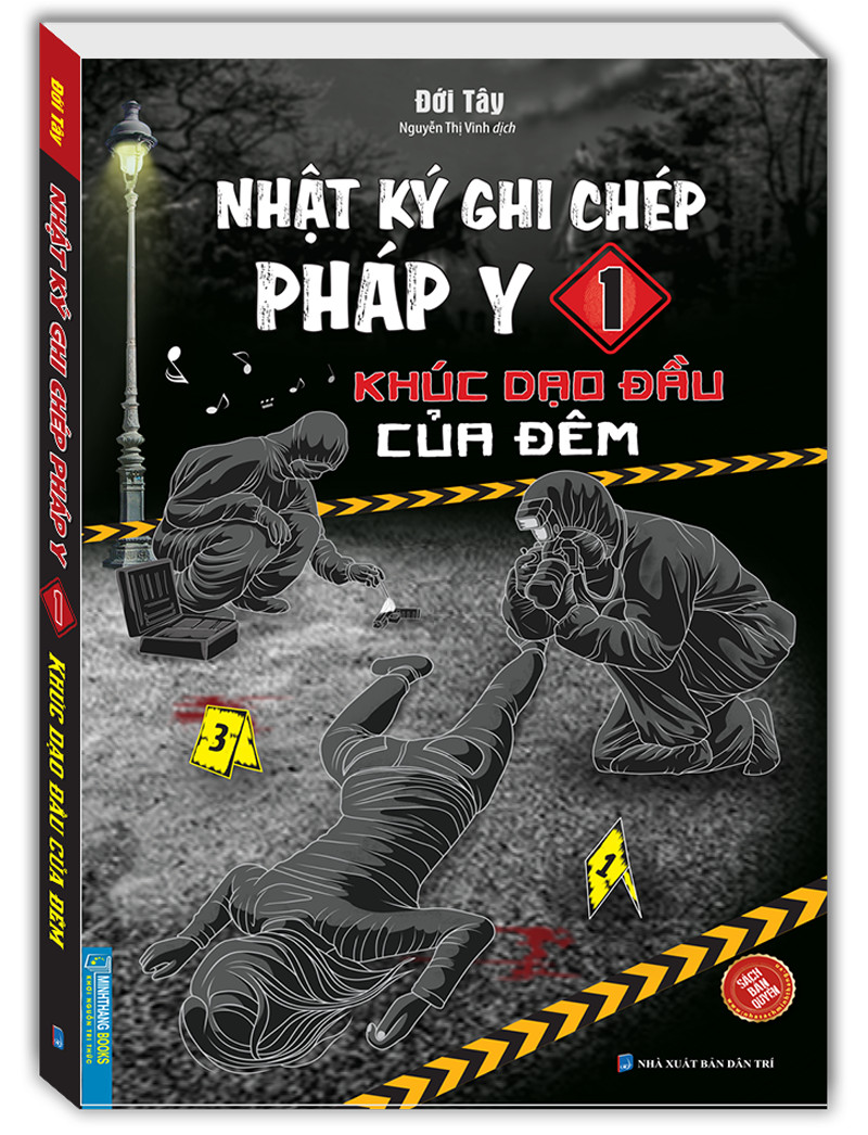 boxset nhật ký ghi chép pháp y - tập 1 + tập 2 + tập 3 (hộp 3 tập)