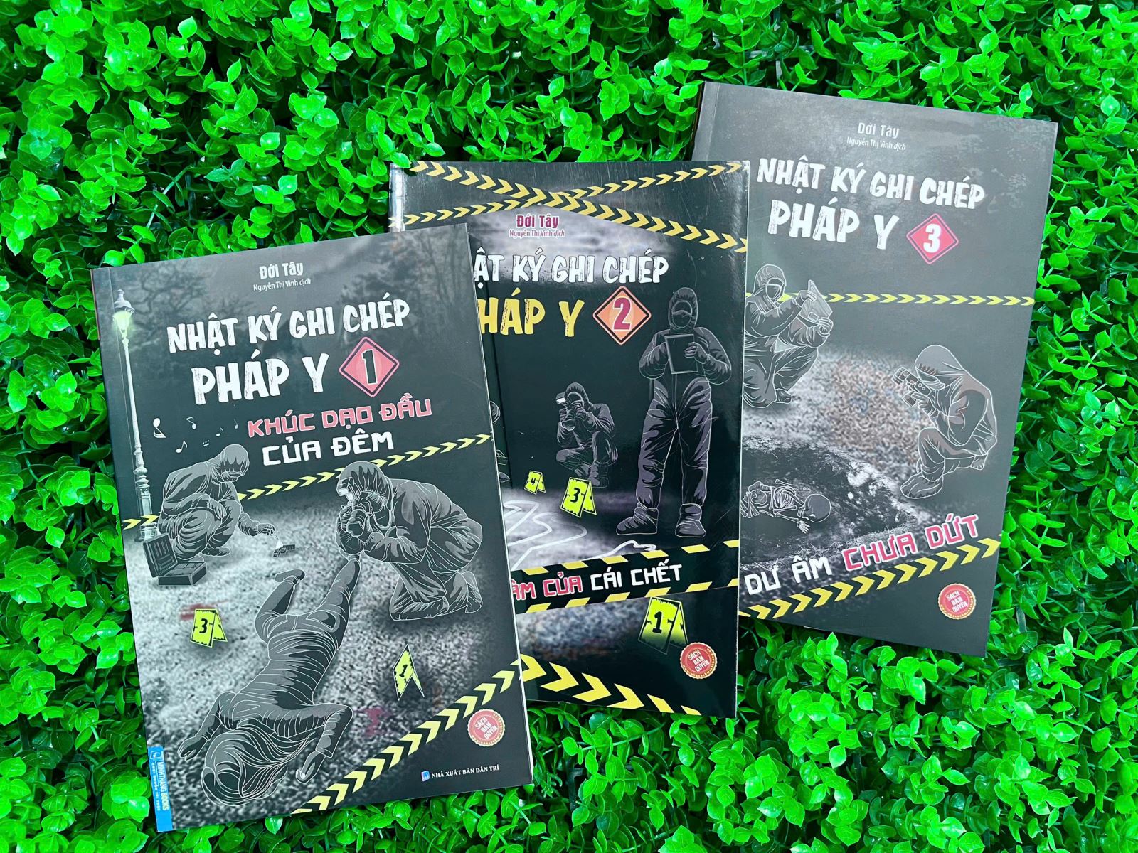 boxset nhật ký ghi chép pháp y - tập 1 + tập 2 + tập 3 (hộp 3 tập)