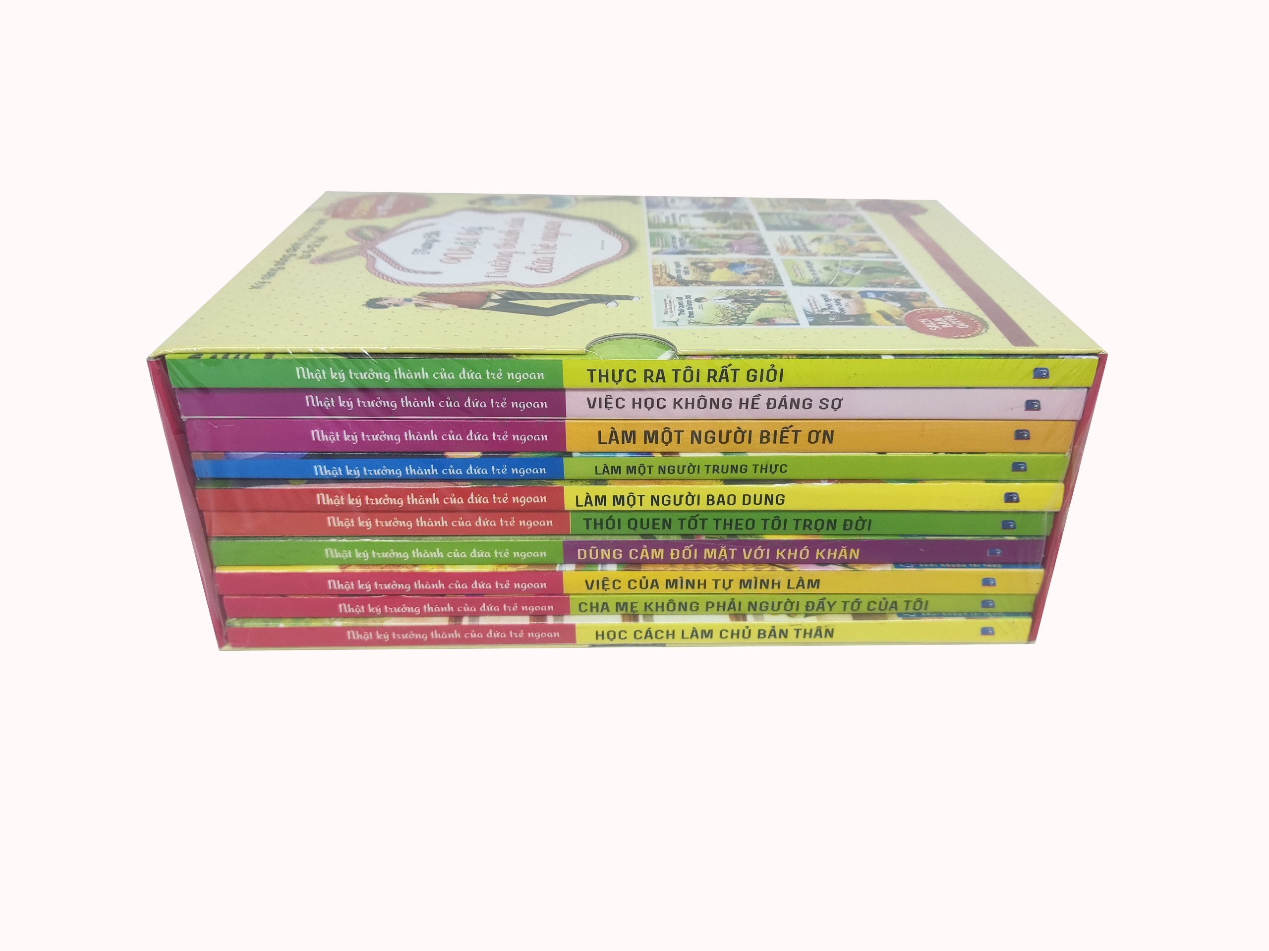 boxset nhật ký trưởng thành của đứa trẻ ngoan (bộ 10 cuốn)