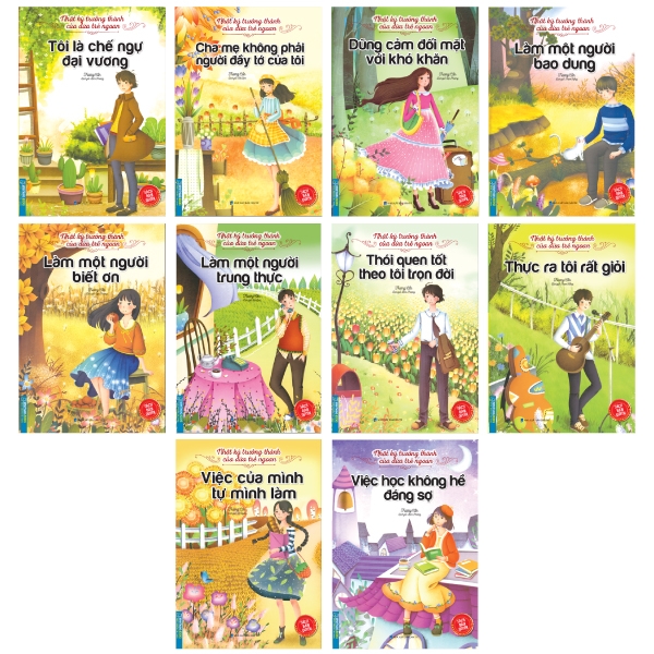 boxset nhật ký trưởng thành của đứa trẻ ngoan (bộ 10 cuốn)