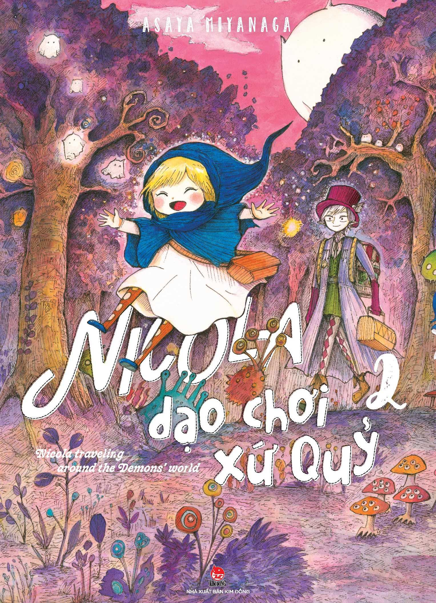 boxset nicola dạo chơi xứ quỷ (bộ 4 tập) - tặng kèm 2 thẻ nhân vật